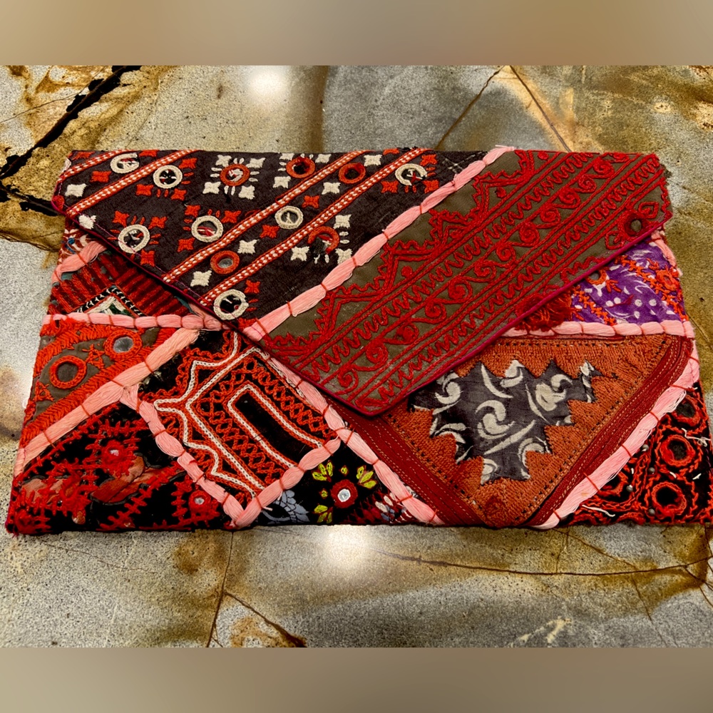 Noonday Collection Indian Clutch